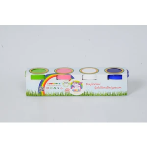 Organik Oyun Hamuru - 4 Renk 200 Gram