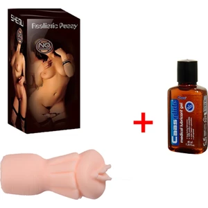 Puzi Ultra Realistik Gerçek 3 Boyutlu Suni Vajina Mastürbatör Ve Cabs Glide