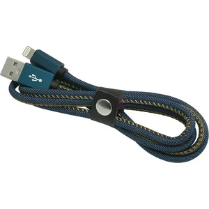 FA-7548IPU Jeans Still USB 2.0 Data ve Şarj Kablosu (Lightning)