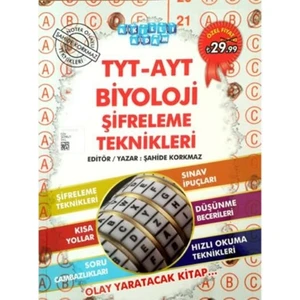 Akıllı Adam Tyt-Ayt Biyoloji Şifreleme Teknikleri-Yeni - Şahide Korkmaz