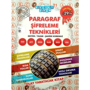 Akıllı Adam Paragraf Şifreleme Teknikleri-Yeni - Şahide Korkmaz