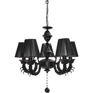 Umur Aydınlatma Novel 5'Li Siyah Şapkalı Avize