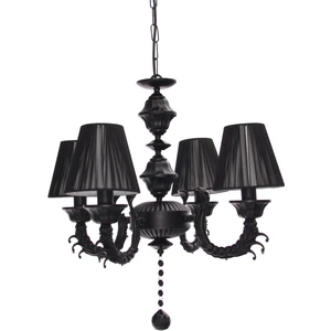 Umur Aydınlatma Novel 4'Lü Siyah Şapkalı Avize