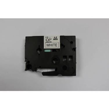 Brother P Touch Tz Tape 12Tze231 Beyaz Etikete Siyah 12Mm 8M Fiyatı