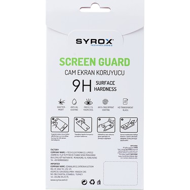 Syrox Samsung Galaxy A7 2017 Cam Ekran Koruyucu Fiyatı