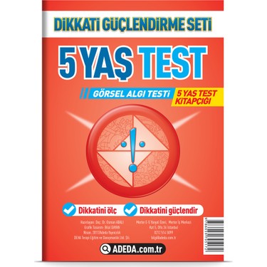 Adeda Yayıncılık Osman Abalı Adeda Neuro Via Dikkati Kitabı