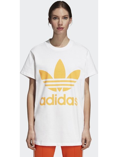 Adidas t sales shirt big trefoil