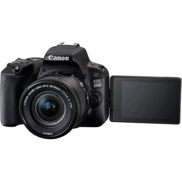 Canon EOS 200D 18-135 IS STM 6000 x 4000 Fotoğraf Çözünürlüğü 3 inç Ekran ve APS-C