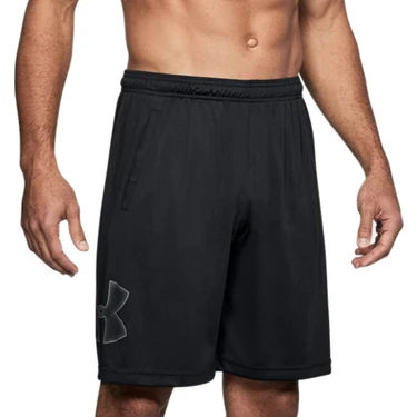 Under Armour Tech Graphic Short Erkek Siyah Antrenman Şortu