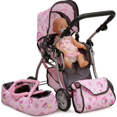 NaNo KITTY ＆ NaNo BABY　2個セット Nano Oyuncak Bebek Arabası Kitty 2-7 Yaş Arası Çocuklar İçin Fiyatı