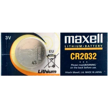 Maxell Cr2032 Pil