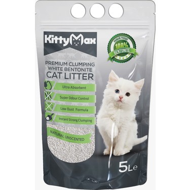 Kittymax 5 Litre Dogal Kokusuz Bentonit Kedi Kumu Fiyati