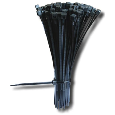 Çet-San Kablo Bağı Cırt Kelepçe Siyah 4,8 x 250 mm