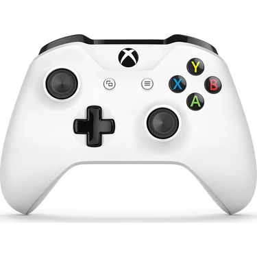 Microsoft Xbox One S Kablosuz Oyun Kumandası - Beyaz ( 8.Nesil