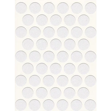 Ennalbur Yapışkanlı Vida Tapası (Beyaz) 10