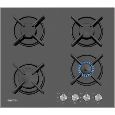 Simfer 3031 D Cam Set Üstü Ocak Doğal