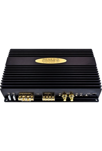Genesis Black Edition MK2 2 Kanal Mono Dual Amplifikatör