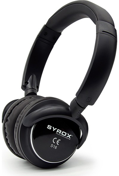 Syrox S16 Kablosuz Bluetooth Kulak Üstü Kulaklık