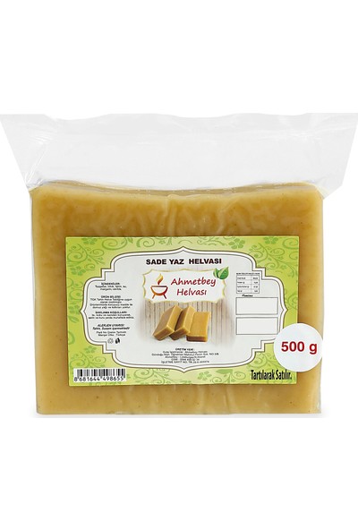 Ahmetbey Helvası Sade Yaz Helvası 500 gr