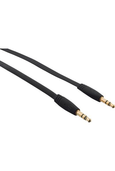 Trust Flat Audio Cable 1m - Siyah