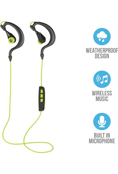Trust 20890 Senfus Su Geçirmez Bluetooth Kulak İçi Spor Kulaklık