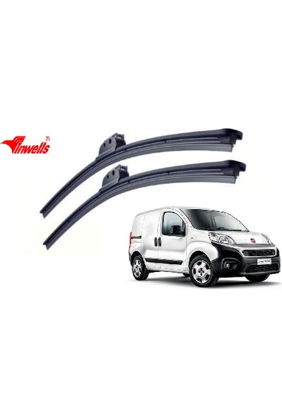 Inwells Fiat Fiorino 2008-2017 Muz Silecek Takımı 650mm + 480mm