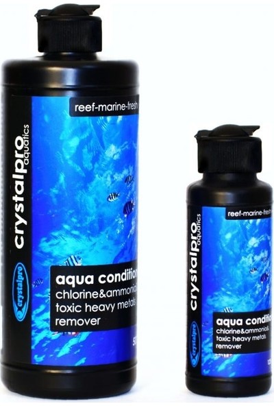 Crystalpro Aqua Conditioner Klor Amonyak Giderici 125ml