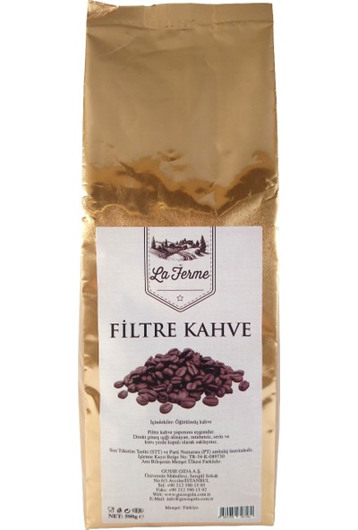 La Ferme Filtre Kahve (Filter Coffee) 500 gr