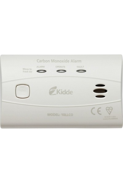 Kidde Karbonmonoksit (Co) Alarm Cihazı Bataryalı