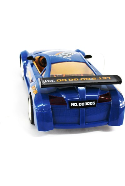 Toysan Oyuncak Famous Car Uzaktan Kumandalı Şarjlı Araba Full Fonksiyon Mavi