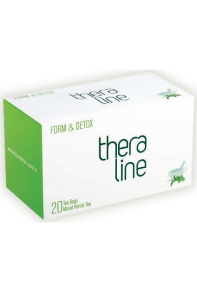 Theraline Form Detox Bitkisel Çay 20 Adet