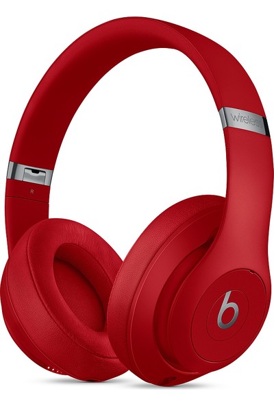 Beats Studio3 Bluetooth Kablosuz Kulaküstü Kulaklık - Red MQD02EE/A
