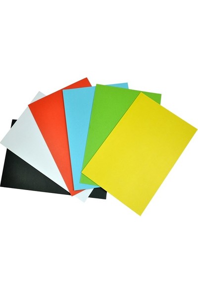 Türkoğlu Renkli Mukavva 35X50 Cm Karışık 1,0 Mm 36 Lı (1 Paket 36 Adet)