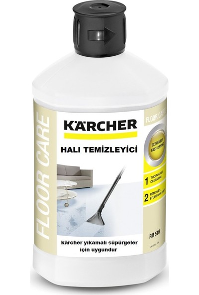 Karcher Se 6100 SE 5100 Halı Yıkama Makinesi İçin RM 519 Sıvı Temizleme Deterjanı Şampuan
