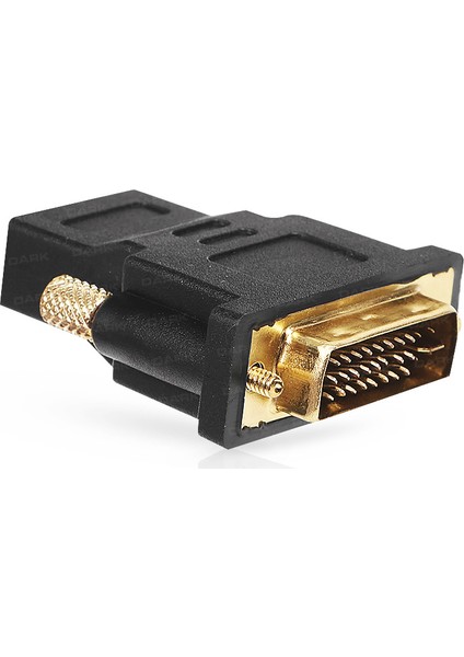 HDMI - DVI-I (24+5 Pin) Dönüştürücü (HDMI dişi - DVI-I erkek)