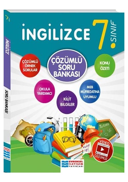 7.Sınıf İngilizce Video Çözümlü Soru Bankası