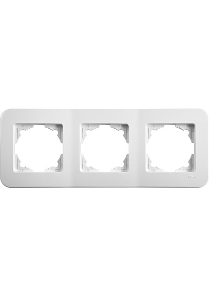 Rollina Beyaz Üçlü Çerçeve 90480053-ZM