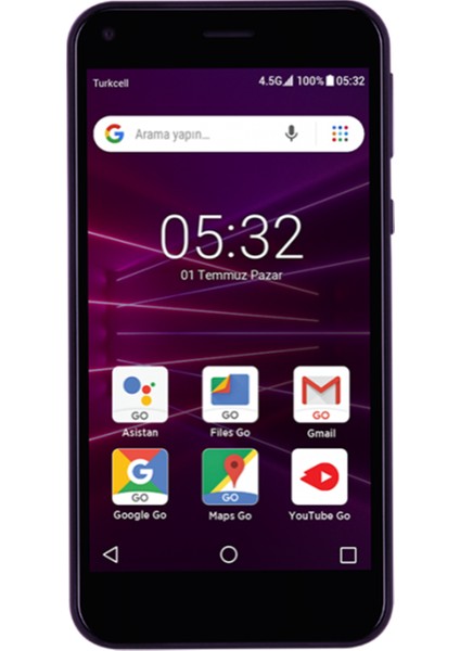 Venüs Go 8 GB (Vestel Garantili) Beyaz