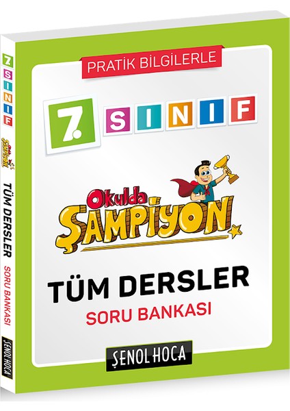 7. Sınıf Okulda Şampiyon Tüm Dersler Soru Bankası