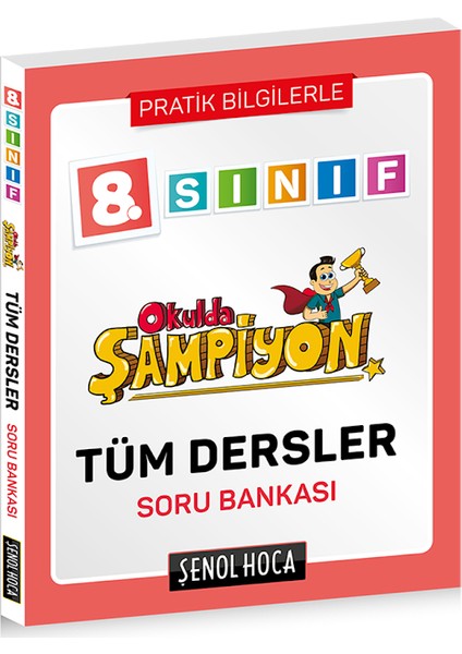 8. Sınıf Okulda Şampiyon Tüm Dersler Soru Bankası