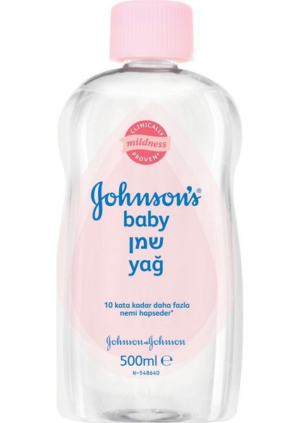 Johnson’s Baby  Oil Bebek Yağı 500 ml