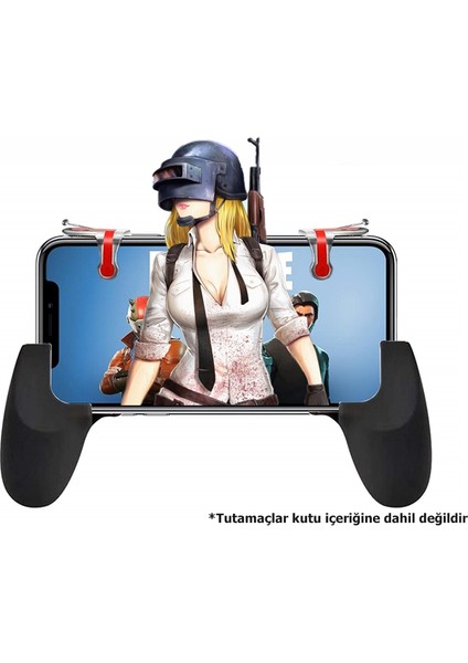 Ateş Düğmesi - PUBG - Tüm Oyun ve Telefonlar ile Uyumlu Oyun Konsolu - Universal Oyun Adaptörü
