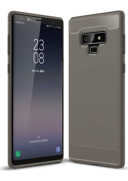 Samsung Galaxy Note 9 Kılıf Room Silikon Gri