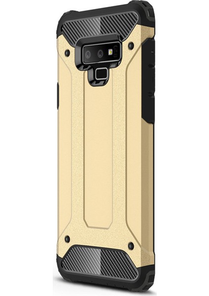 Samsung Galaxy Note 9 Kılıf Rugged Armor Gold