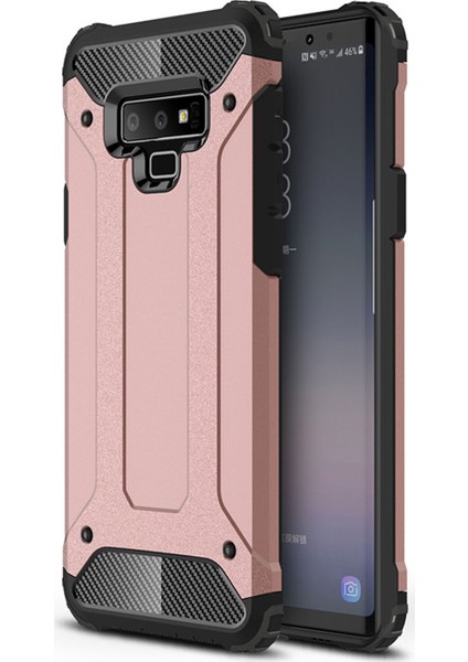 Samsung Galaxy Note 9 Kılıf Rugged Armor Rose Gold