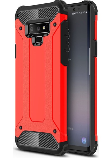 Samsung Galaxy Note 9 Kılıf Rugged Armor Kırmızı