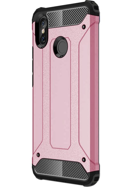Xiaomi Mi Max 3 Kılıf Rugged Armor Rose Gold