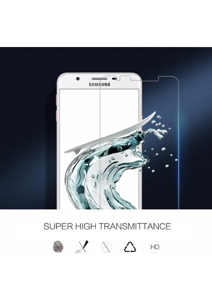 Samsung Galaxy J7 Prime 2 Temperli Cam Ekran Koruyucu Film