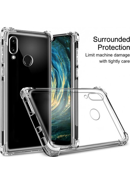 Shock Absorbing Kılıf Huawei P20 Lite Şeffaf