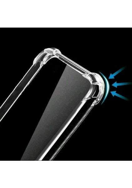 Shock Absorbing Kılıf Samsung Galaxy J2 Pro 2018 Şeffaf
